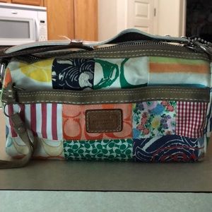 Patchwork’s authentic coach purse